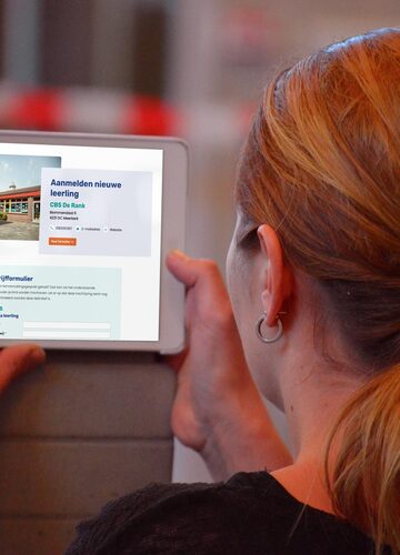 trivia inschrijfformulier ipad