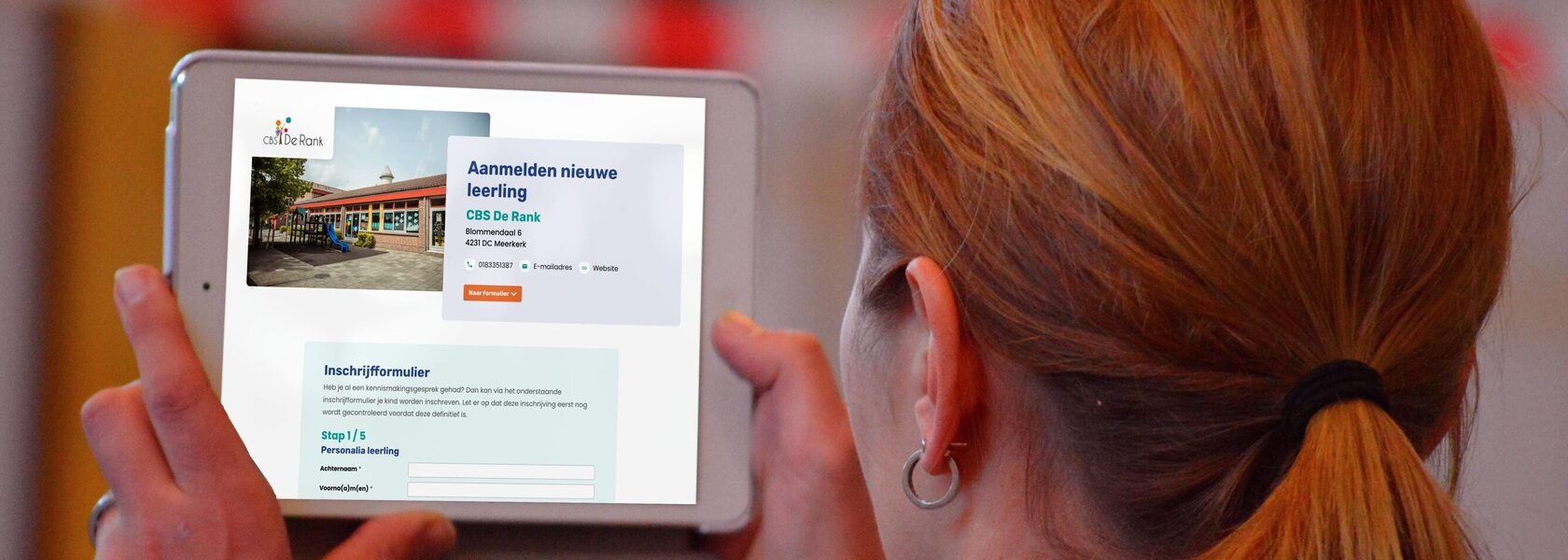 trivia inschrijfformulier ipad