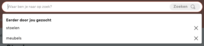 Voorbeeld eerder gezocht op fonq.nl